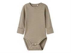 Name It bungee cord striped bodysuit